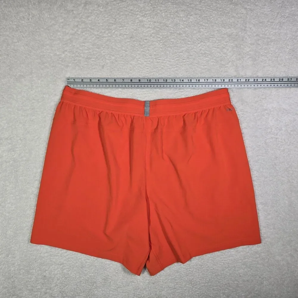 Nike Dri-FIT Mens 4XL Woven Player Shorts Orange Pockets Stretch FV3545-820 NWOT
